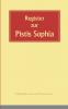 Register zur Pistis Sophia