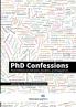 PhD Confessions