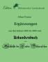 Ergänzungen aus den Jahren 1402 bis 1480 zum Urkundenbuch
