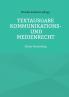 Textausgabe Kommunikations- und Medienrecht