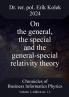 On the general the special and the general-special relativity theory