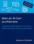 Mehr als 30 Cent pro Kilometer