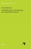 Aristoteles Lehre vom Ursprung des menschlichen Geistes