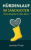 Hürdenlauf im Sandkasten