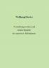 Vorstellungswelten und innere Sprache bei autistisch Behinderten