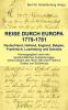 Reise durch Europa 1779-1781