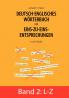 Deutsch-englisches Wörterbuch der Eins-zu-eins-Entsprechungen in zwei Bänden