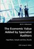 The Economic Value Added by Specialist Auditors- Hypothesis Sample and Data Results