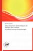 Structuration sémantique du lexique des verbes