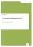 Doping im professionellen Sport