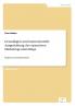 Grundlagen und instrumentelle Ausgestaltung des operativen Marketingcontrollings