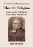 ��ber die Religion