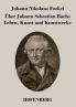 ��ber Johann Sebastian Bachs Leben Kunst und Kunstwerke