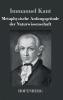 Metaphysische Anfangsgr��nde der Naturwissenschaft