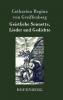Geistliche Sonnette Lieder und Gedichte