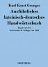 Ausführliches lateinisch-deutsches Handwörterbuch