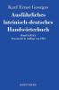 Ausf��hrliches lateinisch-deutsches Handw��rterbuch