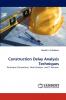 Construction Delay Analysis Techniques