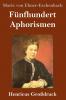 F��nfhundert Aphorismen (Gro��druck)