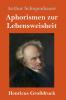 Aphorismen zur Lebensweisheit (Großdruck)