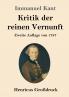 Kritik der reinen Vernunft (Gro��druck)