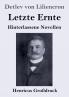 Letzte Ernte (Gro��druck)
