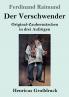Der Verschwender (Gro��druck)