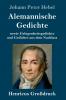 Alemannische Gedichte (Gro��druck)