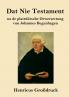 Dat Nie Testament (Gro��druck)