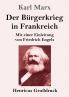 Der Bürgerkrieg in Frankreich (Großdruck)