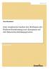 Eine empirische Analyse des Einflusses der Risikowahrnehmung und -akzeptanz auf den Reiseentscheidungsprozess
