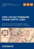 VERS UN DICTIONNAIRE CIKAM-COPTE-LUBA