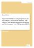 Experimentelle Forschungsergebnisse im Accounting - Analyse des Beitrags „The Effect of Incentive Contracts on Learning and Performance von G.B. Sprinkle (2000)