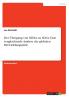 Der Übergang von MDGs zu SDGs. Eine vergleichende Analyse der globalen Entwicklungsziele