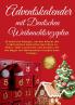 Adventskalender mit deutschen Weihnachtsrezepten