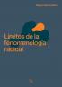Límites de la fenomenología radical
