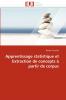 Apprentissage statistique et extraction de concepts à partir de corpus