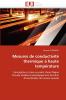 Mesures de conductivité thermique à haute température