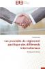 Les procédés de règlement pacifique des différends internationaux