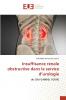 Insuffisance rénale obstructive dans le service d'urologie