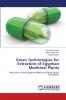 Green Technologies for Extraction of Egyptian Medicinal Plants