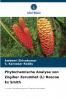 Phytochemische Analyse von Zngiber Zerumbet (L) Roscoe Ex Smith
