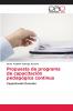 Propuesta de programa de capacitación pedagógica continua