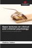 Open lectures on clinical and criminal psychology