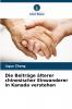 Die Beiträge älterer chinesischer Einwanderer in Kanada verstehen