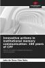 Innovative actions in institutional memory communication