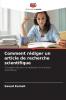 Comment rédiger un article de recherche scientifique