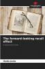The forward-looking recall effect