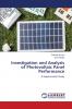 Investigation and Analysis of Photovoltaic Panel Performance