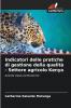Indicatori delle pratiche di gestione della qualità - Settore agricolo Kenya